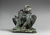 Crouching Woman with Crab, Aristide Maillol (French, Banyuls-sur-Mer 1861–1944 Perpignan), Bronze, French