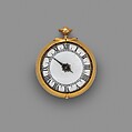 Watch, Watchmaker: Nicolas Massy (ca. 1682, died 1698), Leather, gold, French, Blois