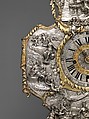 Mantel clock with alarm, Clockmaker: Franz Xavier Gegenreiner (German, active 1760–70), Case: tortoiseshell backed with brass leaf, pearwood veneered with rosewood; and partly gilded silver; Movement: gilded brass and steel, German, Augsburg