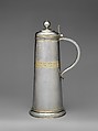 Communion jug, Silver, partly gilded, Hungarian