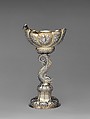 Standing cup, Georgius May I (active ca. 1655–84), Gilded silver, Hungarian, Brassó