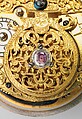 Pair-case watch, Watchmaker: Daniel Delander (British, 1678–1733), Outer case, inner case, and champlevé dial: silver and blued steel hands; Movement: gilded brass, steel, and diamond endstone, British, London
