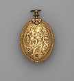 Watch, Watchmaker: W.A., Case and dial: gilded brass; Movement: gilded brass and polished steel, Flemish, Antwerp or possibly Ghent