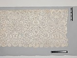 Flounce, Needle lace, French