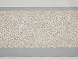 Flounce, Needle lace, French