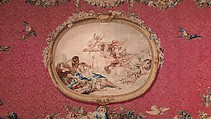 Tapestry Room from Croome Court, Room after a design by Robert Adam (British, Kirkcaldy, Scotland 1728–1792 London), Plaster, pine, mahogany, bronze-gilt, marble, lapis lazuli, steel; wool and silk (22-24 warps per inch, 9-10 per centimeter), British, Worcestershire with French, Paris (Gobelins) tapestry