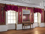 Tapestry Room from Croome Court, Room after a design by Robert Adam (British, Kirkcaldy, Scotland 1728–1792 London), Plaster, pine, mahogany, bronze-gilt, marble, lapis lazuli, steel; wool and silk (22-24 warps per inch, 9-10 per centimeter), British, Worcestershire with French, Paris (Gobelins) tapestry