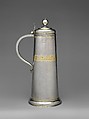 Communion jug, Silver, partly gilded, Hungarian