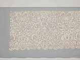 Flounce, Needle lace, French
