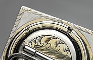 Canister, Erhardus Wüstermann (active 1612–67), Silver, partly gilded, Hungarian, Lőcse