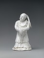 Figure of a Chinese man, Saint-Cloud factory (French, mid-1690s–1766) or, Soft-paste porcelain, French, Saint-Cloud or Paris