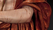 Ecce Homo, Pedro de Mena (Spanish, Granada 1628–1688 Málaga), Partial-gilt polychrome wood, Spanish, probably Málaga