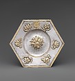 Dish (one of a pair), Silver, partly gilded, Hungarian, possibly Transylvania