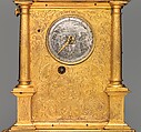 Astronomical table clock, Case: gilded brass and gilded copper; Dials: gilded brass and silver; Movement: brass, gilded brass, and steel, German, Augsburg