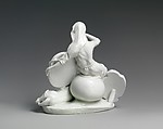 Mourning Britannia, Saint James&#39;s Factory (British, ca. 1748/49–1760), Soft-paste porcelain, British, Chelsea