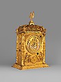 Astronomical table clock, Movement probably by Jeremias Metzger (German, ca. 1525–ca. 1597), Case and dials: gilded brass; Movement: iron, German, Augsburg