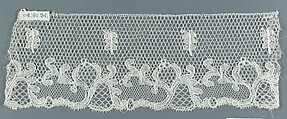 Fragment, Bobbin lace, British, Chinnor, Oxfordshire