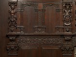 Paneling from a house on the Hall Quay, Great Yarmouth, Norfolk, Oak, British