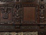 Paneling from a house on the Hall Quay, Great Yarmouth, Norfolk, Oak, British