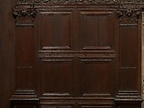 Paneling from a house on the Hall Quay, Great Yarmouth, Norfolk, Oak, British