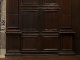 Paneling from a house on the Hall Quay, Great Yarmouth, Norfolk, Oak, British