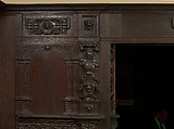 Paneling from a house on the Hall Quay, Great Yarmouth, Norfolk, Oak, British