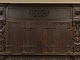 Paneling from a house on the Hall Quay, Great Yarmouth, Norfolk, Oak, British