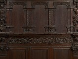 Paneling from a house on the Hall Quay, Great Yarmouth, Norfolk, Oak, British