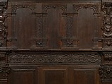 Paneling from a house on the Hall Quay, Great Yarmouth, Norfolk, Oak, British