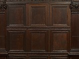 Paneling from a house on the Hall Quay, Great Yarmouth, Norfolk, Oak, British