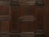 Paneling from a house on the Hall Quay, Great Yarmouth, Norfolk, Oak, British