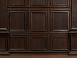 Paneling from a house on the Hall Quay, Great Yarmouth, Norfolk, Oak, British