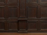 Paneling from a house on the Hall Quay, Great Yarmouth, Norfolk, Oak, British