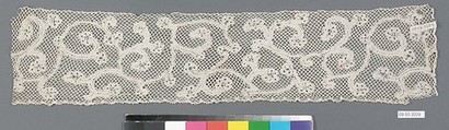 Strip, Bobbin lace, Milanese lace, Italian