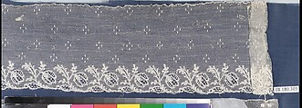 Piece, Bobbin lace, French, Lille
