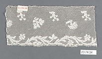 Border, Bobbin lace, French