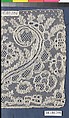 Fragment, Bobbin lace, Dutch, possibly Beveren