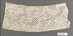 Fragment of lace, French