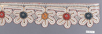 Fragment, Bobbin lace, Russian