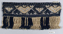 Fragment, Bobbin lace, Swedish (Delsbo) (Dalarna)