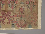 Chintz wall panel, Style of Jean Berain (French, Saint-Mihiel 1640–1711 Paris), Resist dyed and painted cotton, Indian, Coromandel Coast
