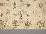 Coverlet, Silk, metal thread, metal spangles, British