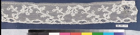 Piece, Bobbin lace, Flemish, Mechlin