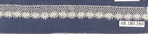 Piece, Bobbin lace, German, Saxony
