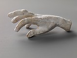 Study of a hand, Auguste Rodin (French, Paris 1840–1917 Meudon), Cast plaster, French