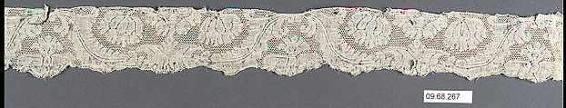 Border, Bobbin lace, French