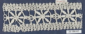 Insertion, Bobbin lace, Italian, Genoa