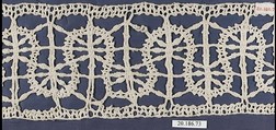 Insertion, Bobbin lace, Italian, Genoa