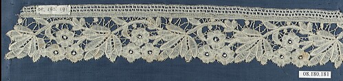 Piece, Bobbin lace, Duchesse lace, Belgian