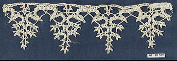 Fragment, Bobbin lace, Italian
